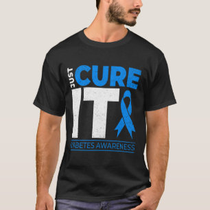 T-shirt Traiter juste It Diabète Sensibilisation au diabèt