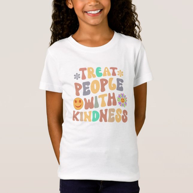 T-Shirt Traiter Les Gens Avec Gentillesse (Devant)