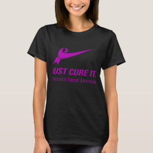 T-shirt Traitez-la simplement Sensibilisation au cancer pa