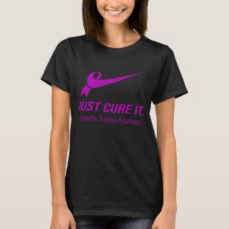 T-shirt Traitez-Le Simplement De La Violence Domestique