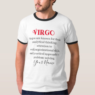 T-shirt Traits de virus et signe zodiaque