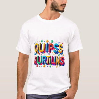 T-shirt Traits d'esprit en quadrature