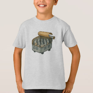 T-shirt Trajet en métro des sardines