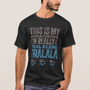 T-shirt Tralalero Tralala Costume humain drôle Halloween