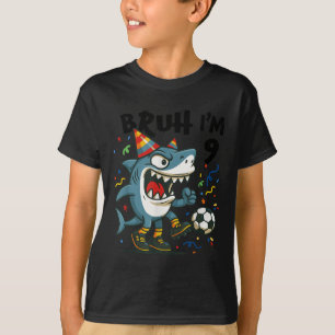 T-shirt Tralalero Tralala Italien Brainrot Boy Soccer 9e