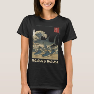 T-shirt Tralalero Tralala Shark Italien Brainrot meme Japa