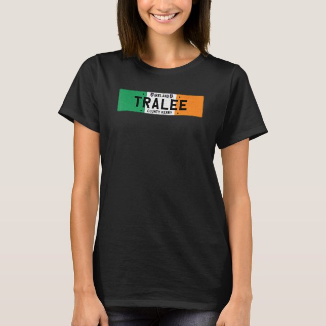 T-shirt Tralee Irlande (Devant)