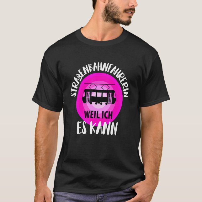 T-shirt Tram Tram Tram Tram Driver (Devant)