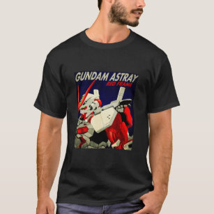 T-shirt Trame rouge Gundam Astray