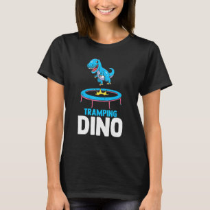 T-shirt Tramer Dino Sauter Et Jouer Amusants Amis Animaux