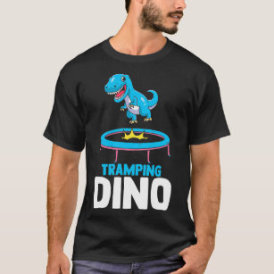 T-shirt Tramer Dino Sauter Et Jouer Amusants Amis Animaux