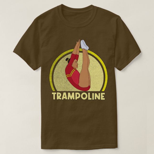 T-shirt Trampoline Gymnastique 3 (Design devant)