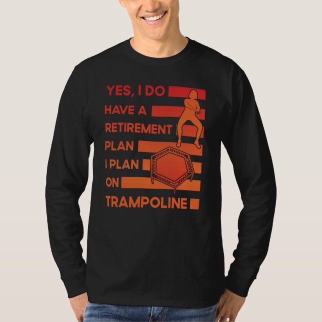T-shirt Trampoline Jumping Trampoline Gymnastics  22 (Devant)
