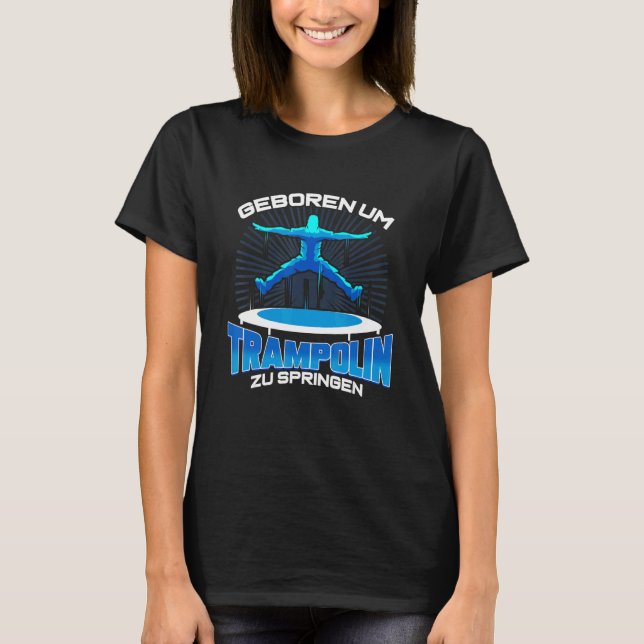 T-shirt Trampoline Saut Jumping Fitness Tendance Sport (Devant)