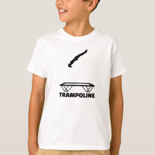 T-shirt Trampolinist de trempoline