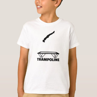T-shirt Trampolinist de trempoline