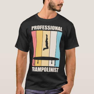 T-shirt Trampoliniste Hobby Trampoline Jumping Citation
