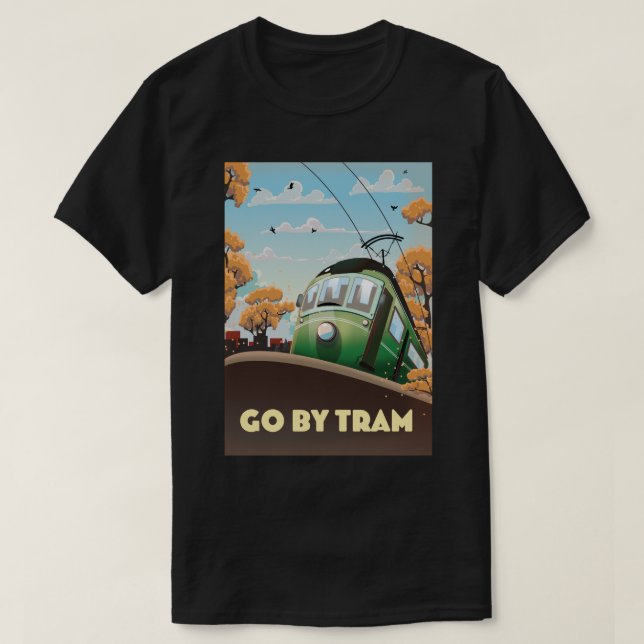 T-shirt Tramway Aller (Design devant)
