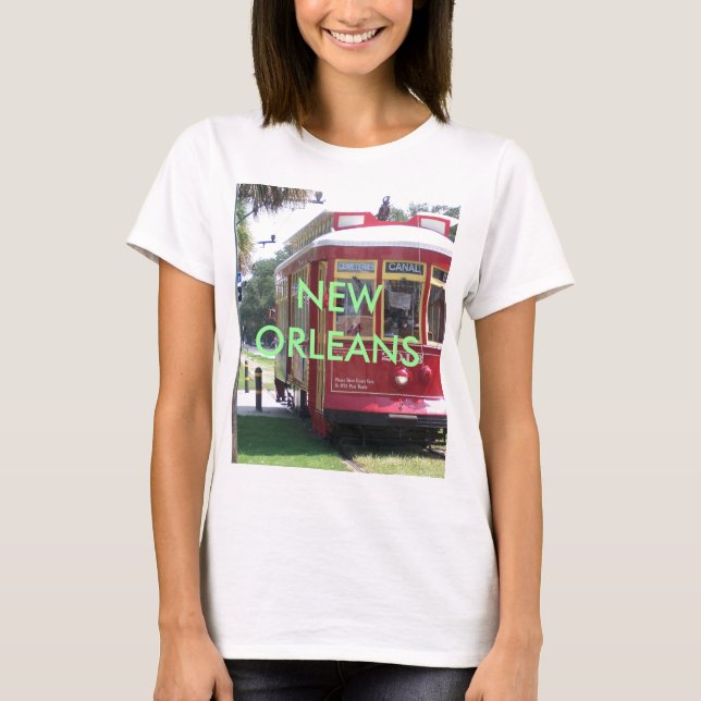 T-shirt Tramway de la Nouvelle-Orléans (Devant)