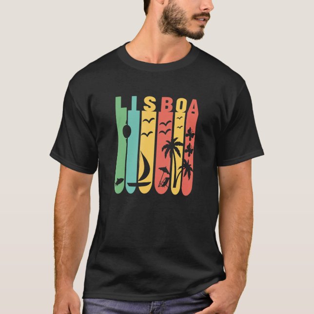 T-shirt Tramway Lisboa Vintage (Devant)