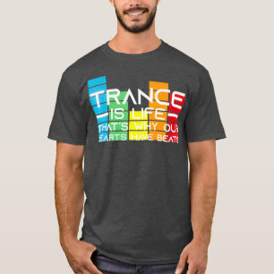 T-shirt Trance Music Retro DJ Cadeau Vintage