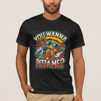 T-shirt tranche de pizza