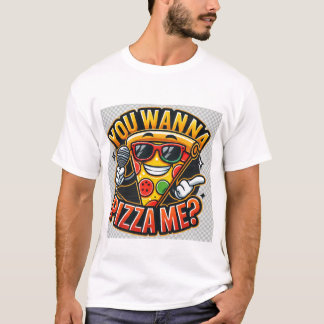 T-shirt tranche de pizza