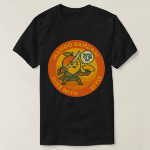 T-shirt Tranche de Samouraï Mangue Avec Style 
