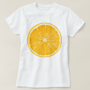 T-shirt Tranche d'orange