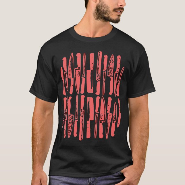 T-shirt Tranché et épicé - rose tropicale sur foncé (Devant)