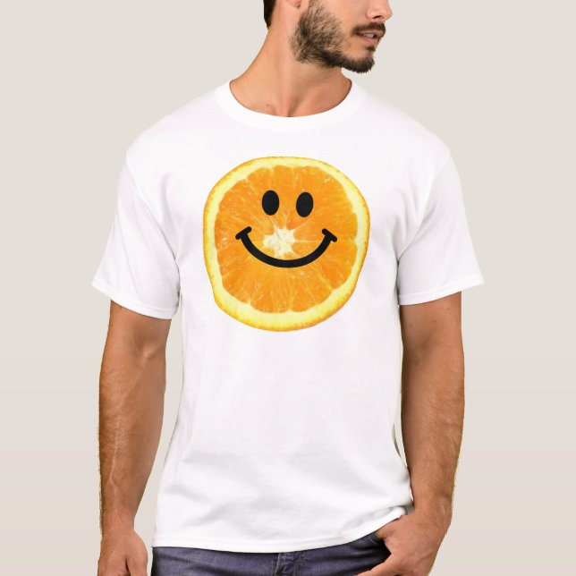T-shirt Tranche orange (Devant)