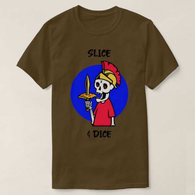 T-shirt Trancher et découper (Design devant)