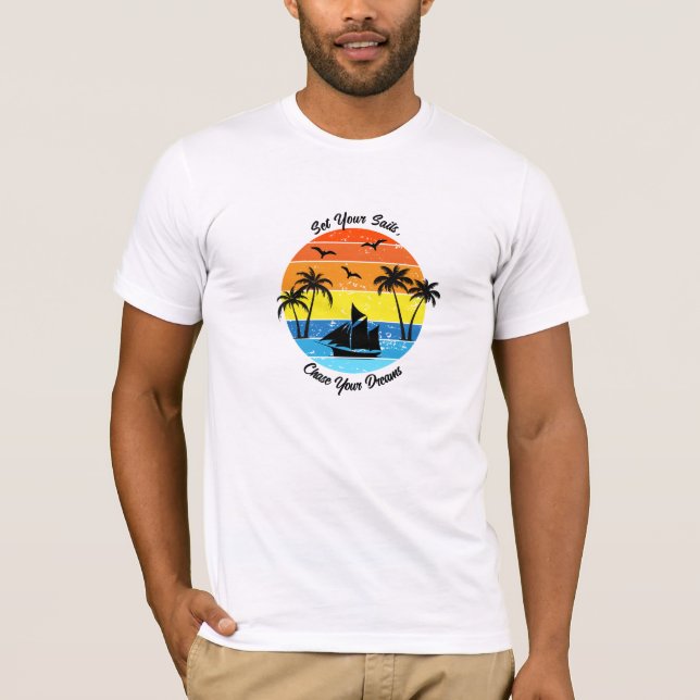 T-Shirt Tranquilité Tropicale (Devant)