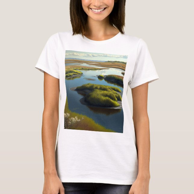 T-shirt Tranquillité Côtière (Devant)