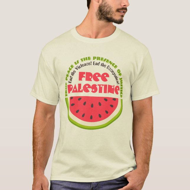 T-shirt Tranquillité de Watermelon (Devant)