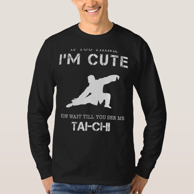 T-shirt Tranquillité Tai-Chi : Dévoiler Mon Adorable Bala  (Devant)