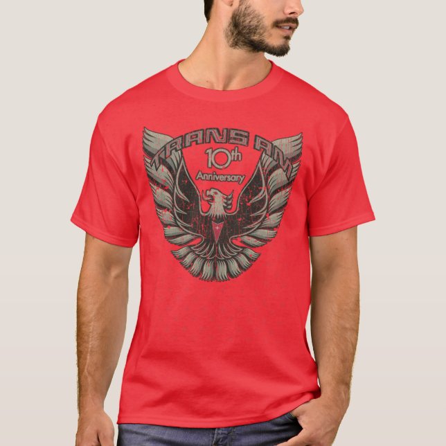 T-shirt Trans Am 10th Anniversary 1979 family retro boy (Devant)