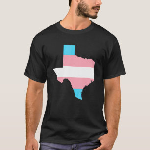 T-shirt Trans Flag Texas Lgbt Pride Support