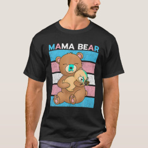 T-shirt Trans Mama Bear Transgender Maman Trans Maman T sh