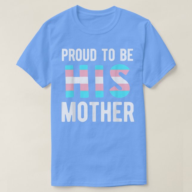 T-shirt Trans Maman Transgenre Mère Transman Support LGB (Design devant)