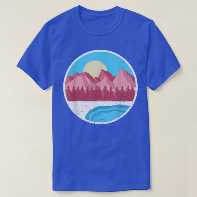 T-shirt Trans Pride Drapeau Paysage Soutien Droits de la p (Design devant)