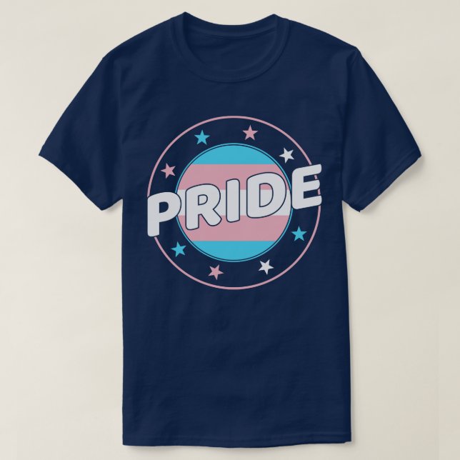 T-shirt Trans Pride transgenre LGBT FTM MTF (Design devant)