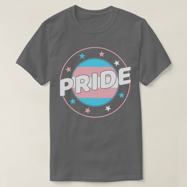 T-shirt Trans Pride transgenre LGBT FTM MTF (Design devant)