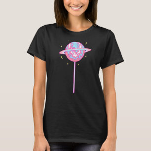 T-shirt Trans Prith Mois Lollipop Space Planet