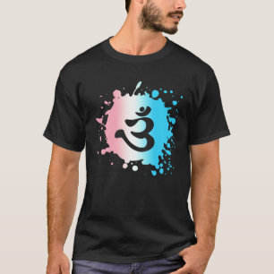 T-shirt Trans Transgenre LGBTQ LGBT Yoga Méditation Gay P