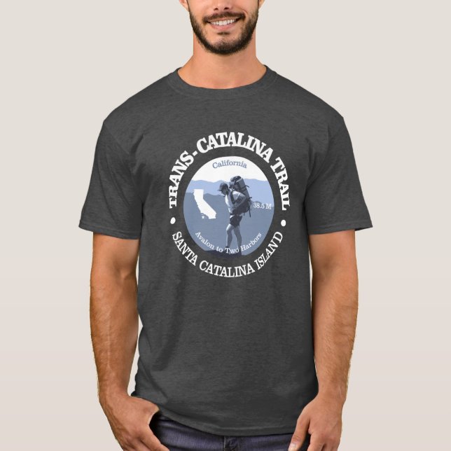 T-shirt TransCatalina Trail BG (Devant)