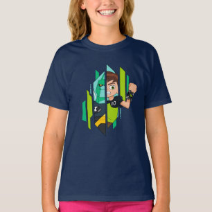 T-shirt Transformation de l'ADN de Ben 10 Diamondhead
