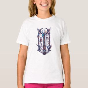T-shirt Transformer" Graphique Cybernétique Futuriste t-sh