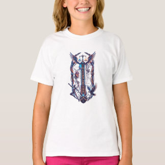 T-shirt Transformer" Graphique Cybernétique Futuriste t-sh