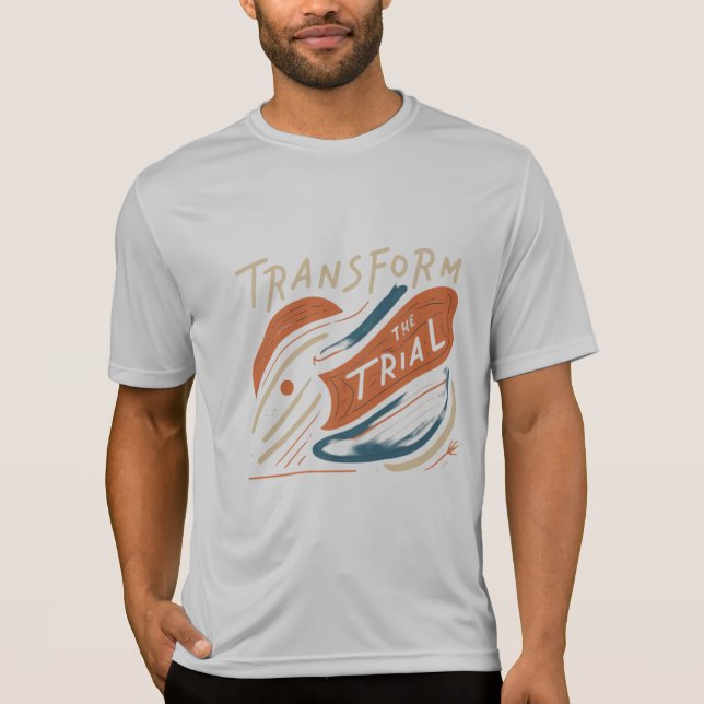T-shirt Transformer le procès" (Devant)